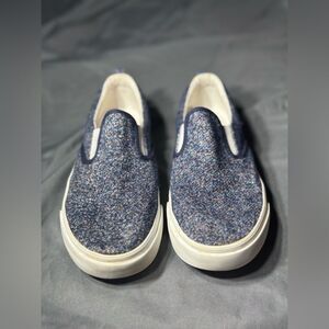 Old Navy Slip On Sneakers In Denim Blue Size 3 EPC